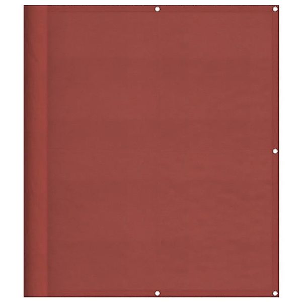 vidaXL Balkon-Sichtschutz Terrakotta 120x1000cm 100 % Polyester-Oxford 4200 günstig online kaufen
