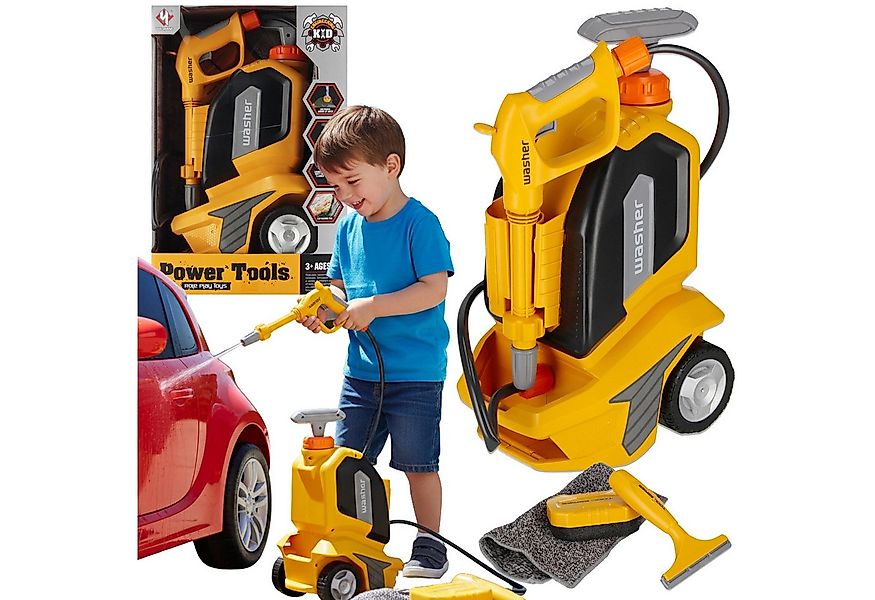 Sarcia.eu Spielküche INTERAKTIVER Hochdruckreiniger MIT WASSER für Kinder 3 günstig online kaufen