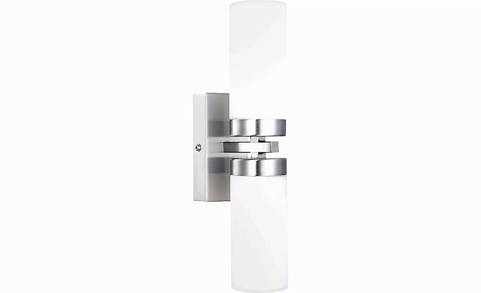 Globo Lighting Wandleuchte   ¦ silber ¦ Maße (cm): B: 6 H: 31 T: 10.0 Lampe günstig online kaufen