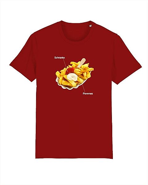 Pommes Schranke | T-shirt Männer günstig online kaufen