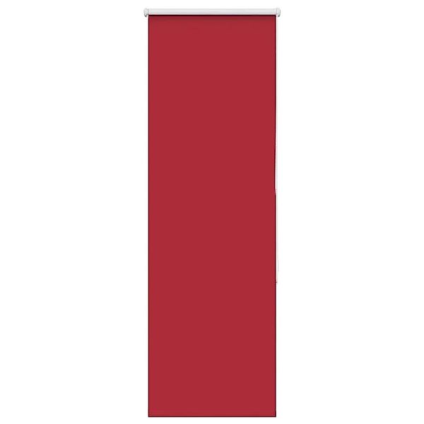 vidaXL Verdunkelungsrollo Rot 45x150 cm Stoffbreite 40,7 cm Polyester 40117 günstig online kaufen