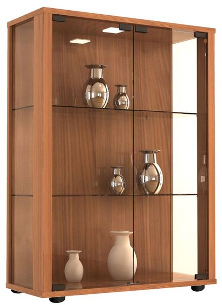 VCM Standvitrine Holz Glas Stand Vitrine günstig online kaufen