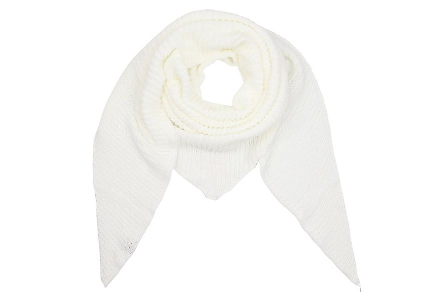 MIRROSI Dreieckstuch Strickschal warmer Dreiecksschal XXL ca.80x210 cm, Lei günstig online kaufen