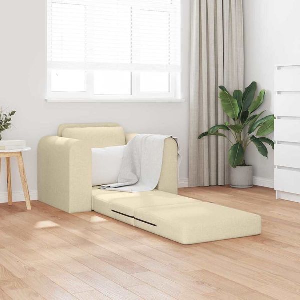 vidaXL Sofa Sofa Bett Creme 98 günstig online kaufen