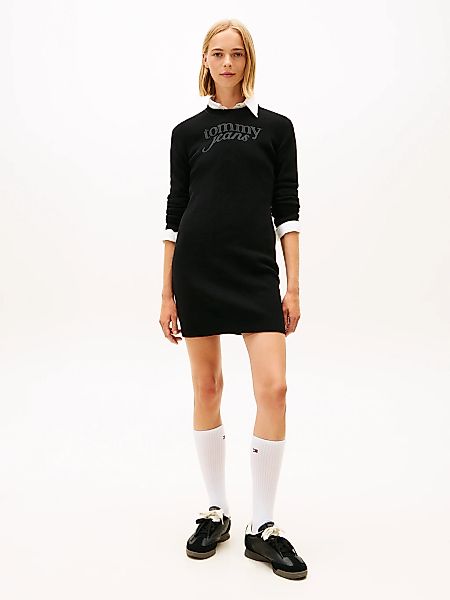 Tommy Jeans Sweatkleid "TJW MINI SCRIPT SWEATER DRESS" günstig online kaufen
