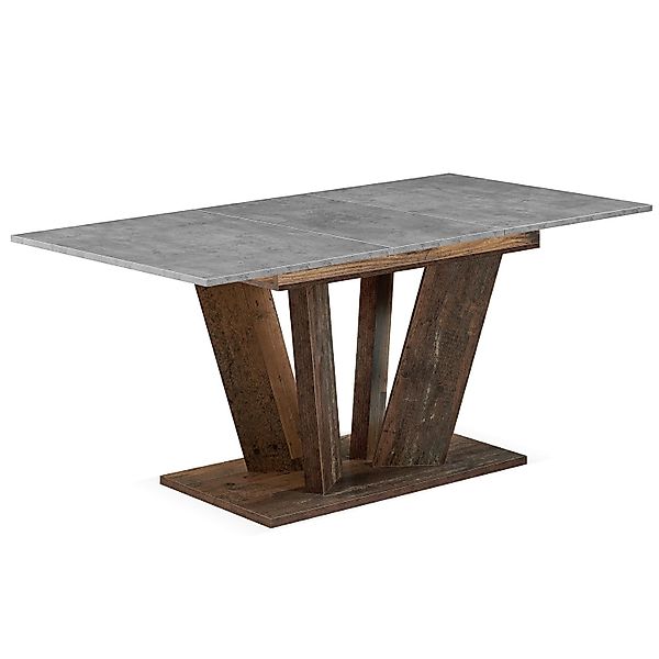 B&D home Säulen-Esstisch WILLEM, ausziehbar, 120-160cm, günstig online kaufen