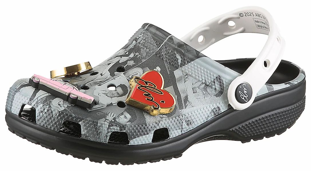 Crocs Hausschuh "Classic Clog Elvis", Clog, Sandale mit Fersenriemchen günstig online kaufen
