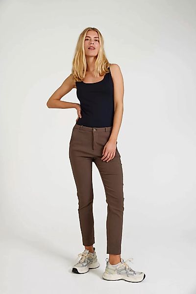 FREEQUENT Stoffhose "FQSOLVEJ", knöchellang im Chino-Stil günstig online kaufen