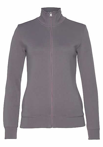 Bench. Loungewear Sweatjacke, mit bestickten Stehkragen, Loungeanzug günstig online kaufen