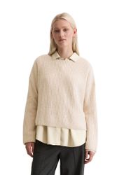 Marc O'Polo Strickpullover aus softem Schurwolle-Mix günstig online kaufen