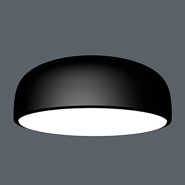 FLOS Smithfield C LED-Deckenleuchte, matt schwarz günstig online kaufen