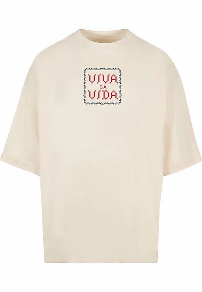 Merchcode T-Shirt "Merchcode Herren Frida Kahlo - Pixels viva la vida Huge günstig online kaufen