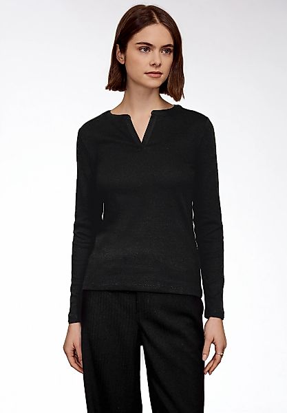 STREET ONE STUDIO Rundhalsshirt im soften Baumwoll-Mix günstig online kaufen