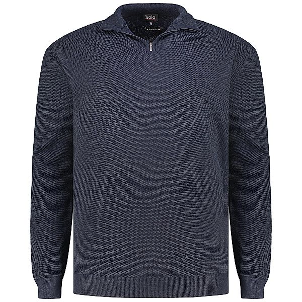 Hajo Strickpullover mit Stehkragen Farbe marine Größe: 3XL günstig online kaufen