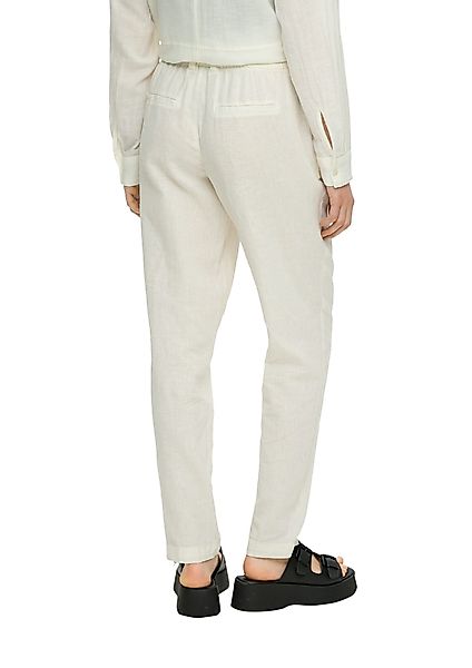 QS Stoffhose mit Gummizug und geradem günstig online kaufen