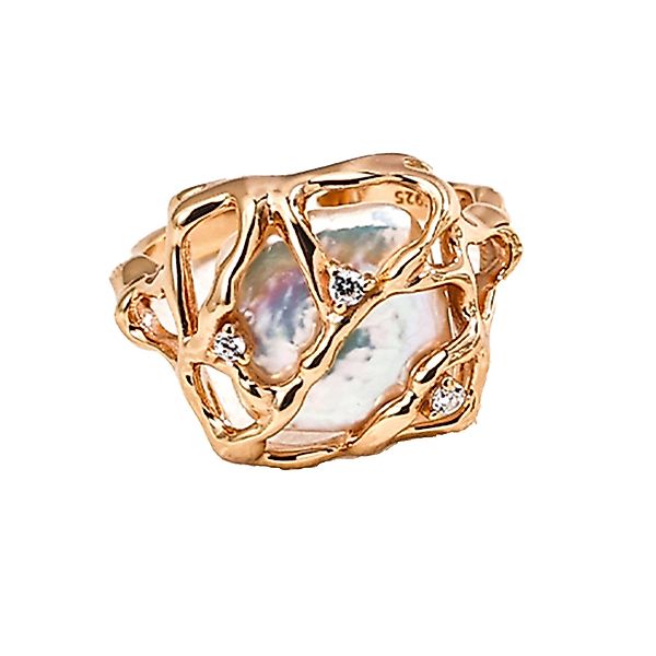 Jumpeak Silberring ring silber 925 damen,perlen günstig online kaufen