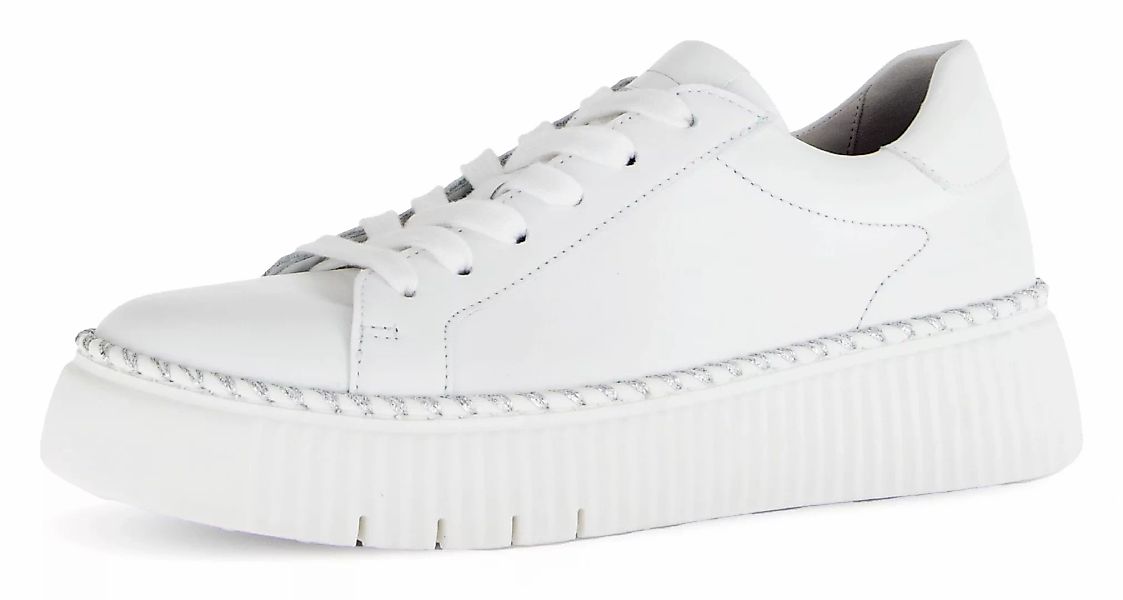 Gabor Plateausneaker, Freizeitschuh, Halbschuh, Schnürschuh mit günstig online kaufen