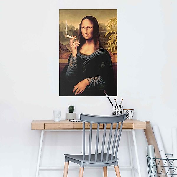 Reinders! Poster Poster Mona Lisa joint, günstig online kaufen