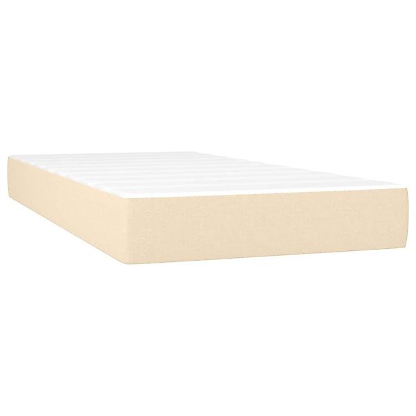 Boxspringmatratze Taschenfederkernmatratze für Kinder Creme 80x160 günstig online kaufen