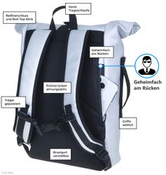 ELEPHANT Freizeitrucksack Time Bag aus Plane, günstig online kaufen