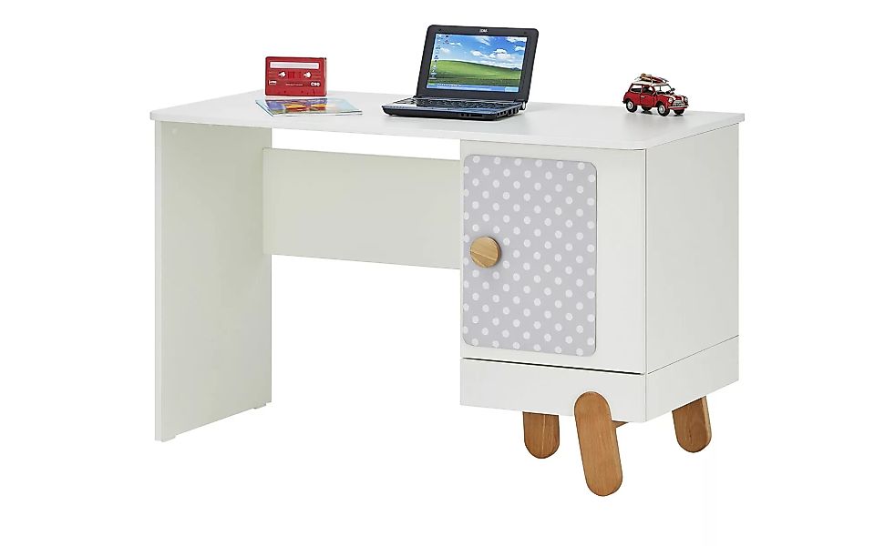 Scheibtisch - weiß - 58 cm - 75 cm - Tische > Bürotische - Möbel Kraft günstig online kaufen