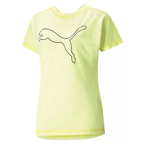 Puma Favorite Cat Kurzarm T-shirt S Soft Fluo Yellow günstig online kaufen