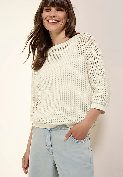 Cecil Strickpullover, in Häkel-Optik günstig online kaufen