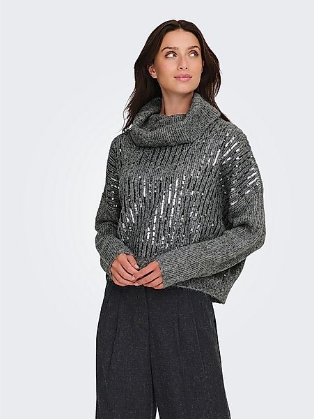 ONLY Rollkragenpullover ONLMIU LS COWL NECK SEQUIN EX KNT mit Pailletten-De günstig online kaufen
