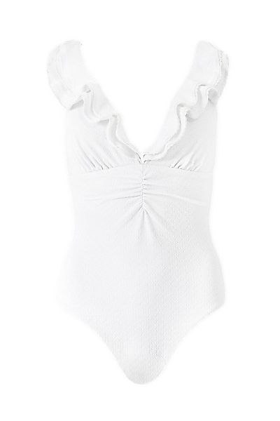 Mint Velvet Badeanzug Mint Velvet Bauchformender, geraffter Badeanzug (1-St günstig online kaufen