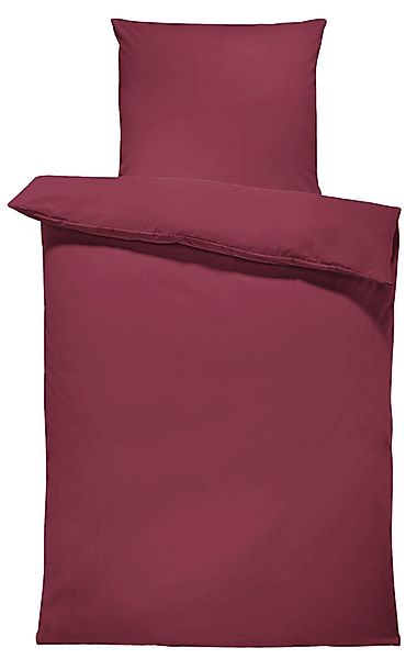 One Home Bettwäsche Unifarben Einfarbig, Renforcé, günstig online kaufen