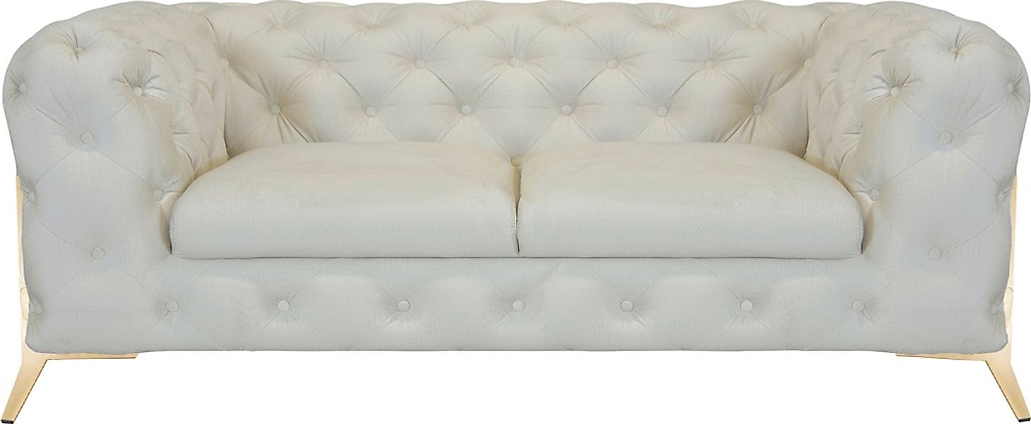 Leonique Chesterfield-Sofa "Amaury", aufwändige Knopfheftung, moderne Chest günstig online kaufen