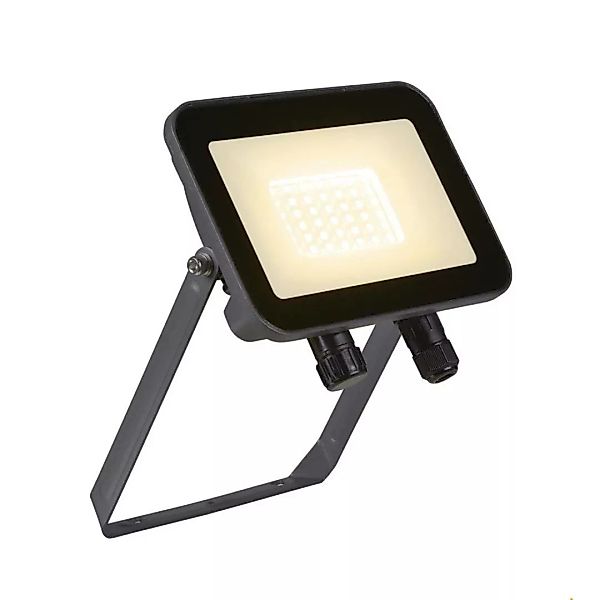 LED Strahler Floodi in Schwarz 30W 2980lm IP65 160mm günstig online kaufen