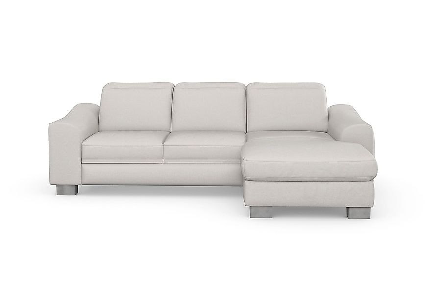 sit&more Ecksofa »Dundee L-Form«, mit Federkern und Edelstahlfüßen, wahlwei günstig online kaufen
