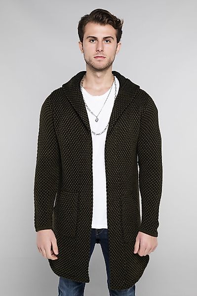 CARISMA Strickjacke mit Kapuze günstig online kaufen