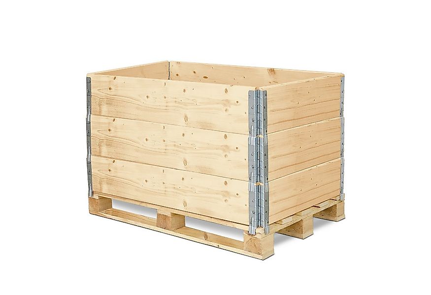 Garronda Auflagenbox Holzaufsatzrahmen für Palette Holzkiste (ohne Palette) günstig online kaufen