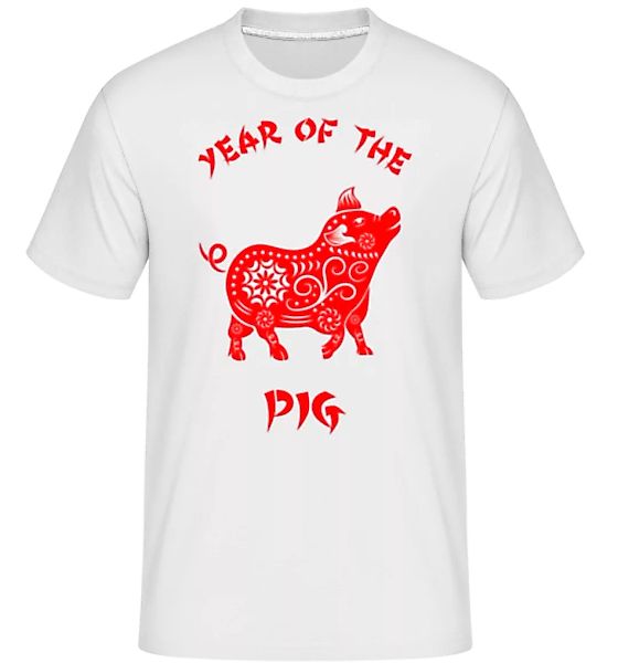 Chinese Zodiac Year Of The Pig · Shirtinator Männer T-Shirt günstig online kaufen