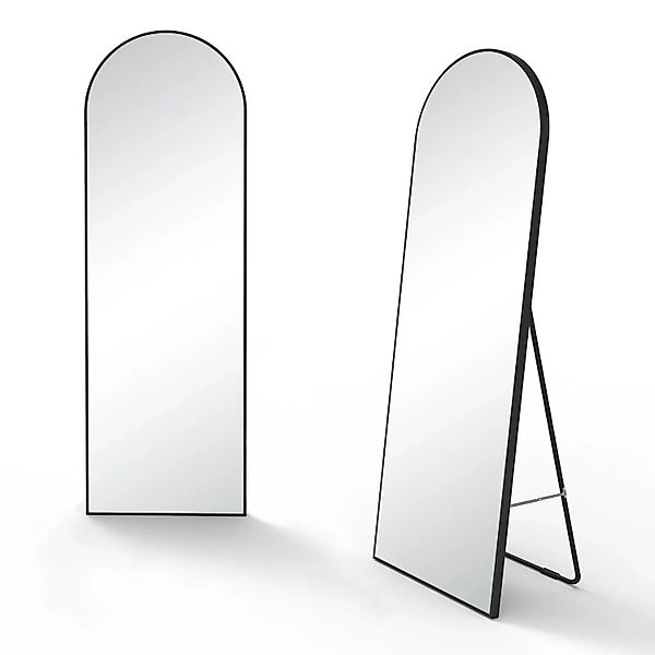 Aica Sanitär Ganzkörperspiegel mit Beleuchtung 40L x 150H cm Standspiegel H günstig online kaufen