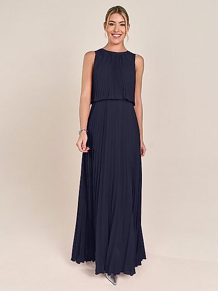 Apart Abendkleid mit lose fallendem Sonnenplissee Part bis zur Taille günstig online kaufen