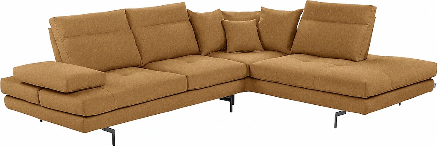CALIA ITALIA Ecksofa "Toby Wing, Komfortsofa mit Sitzkomfort der Extraklass günstig online kaufen