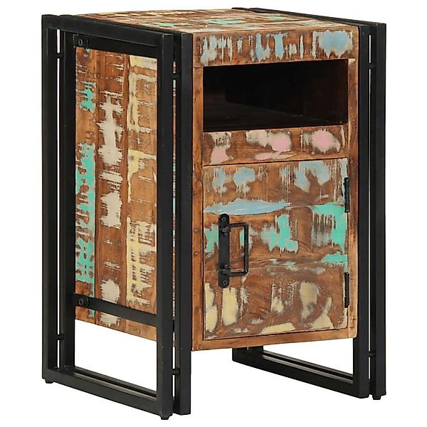 vidaXL Nachttisch 40x40x59 cm Altholz Massivholz 4016695 günstig online kaufen