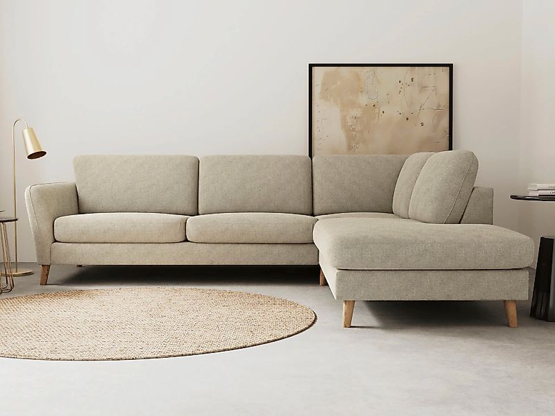 Home affaire Ecksofa "MARSEILLE 278/202 cm, L-Form, Ottom. rechts/links, ve günstig online kaufen