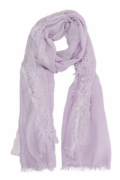 COLLEZIONE ALESSANDRO Modeschal "Elsa" 1 Stk. aus Naturmaterial, mit Spitze günstig online kaufen