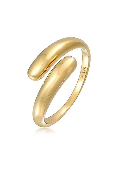 Elli Fingerring Wickelring Zart Basic 925 günstig online kaufen