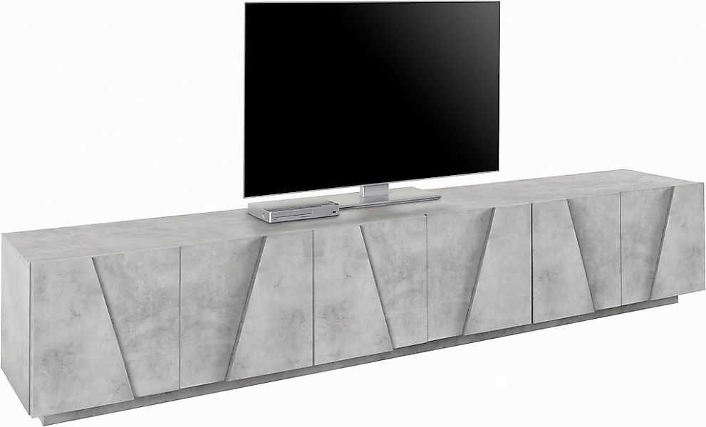 INOSIGN Lowboard "PING, TV-Board, TV-Band, TV-Kommode" mit 6 Türen, Breite günstig online kaufen