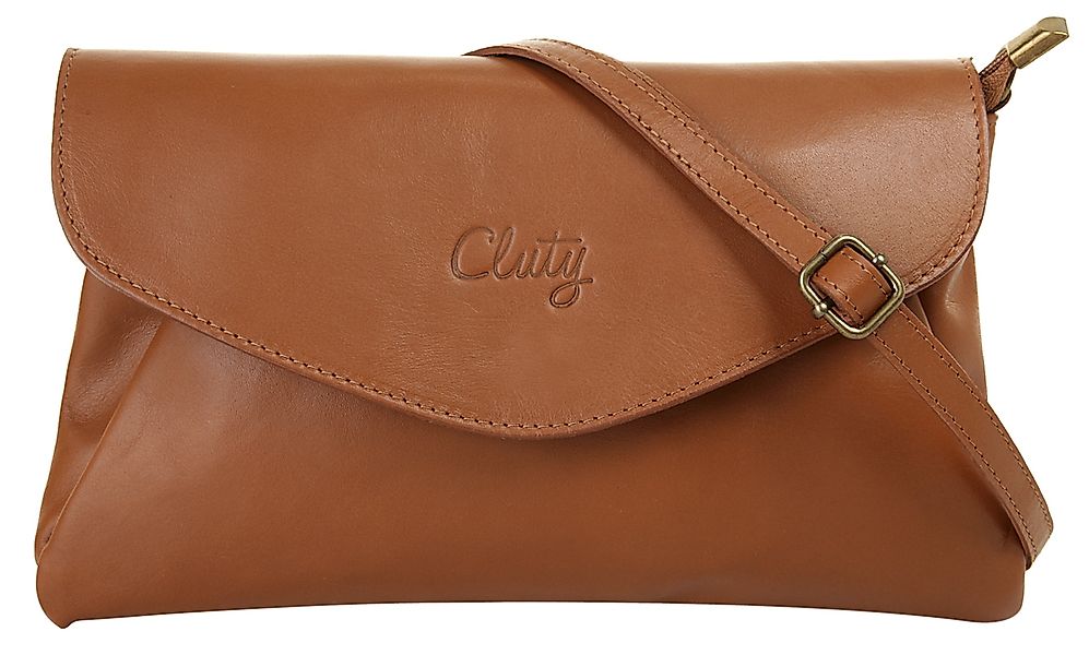 Cluty Abendtasche, echt Leder, Made in Italy günstig online kaufen