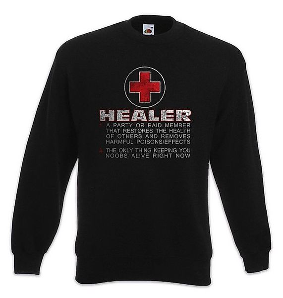 Urban Backwoods Sweatshirt Healer Role Sweatshirt Gamer Games Gaming Video günstig online kaufen