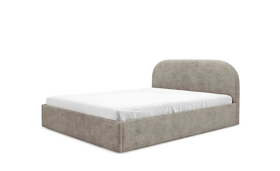 Polsterbett mit Bettkasten Luna ¦ beige ¦ Maße (cm): B: 180 H: 90 Betten > günstig online kaufen