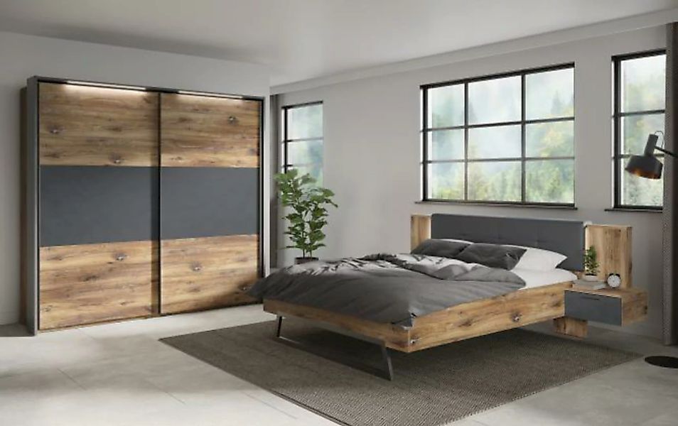Schlafzimmerset 4-tlg VENUSIA von Forestdream eiche/matera günstig online kaufen