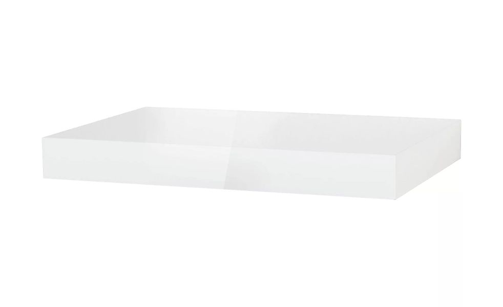 Regalboden weiß Hochglanz - weiß - 40 cm - 4,6 cm - 25 cm - Sconto günstig online kaufen