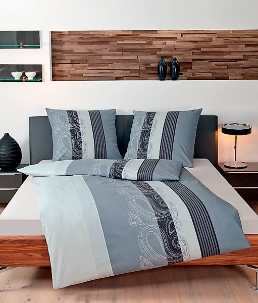 Janine Bettwäsche "DAVOS 6456" 2 Stk. tlg. elegante Bettwäsche aus Baumwoll günstig online kaufen